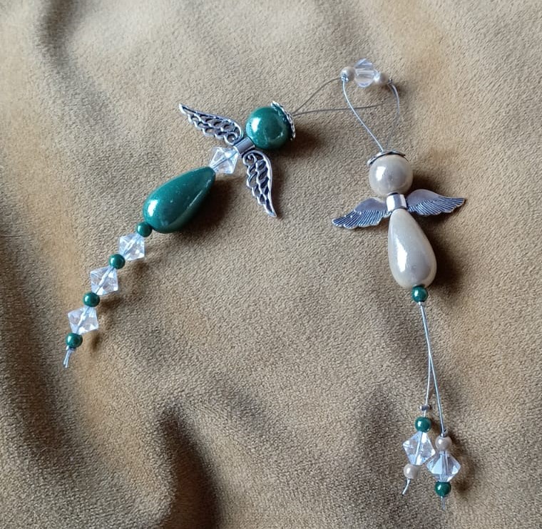 Beaded Angel decorations