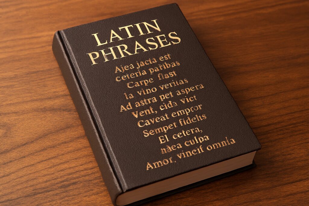 Latin Phrasebook